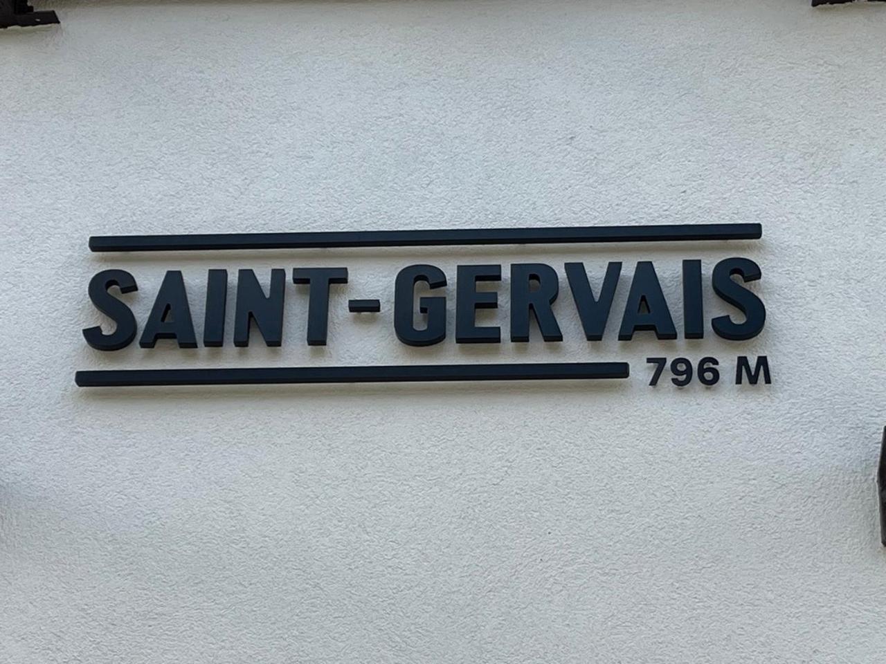 Un Nid Sous Les Toits Leilighet Saint-Gervais-les-Bains Eksteriør bilde